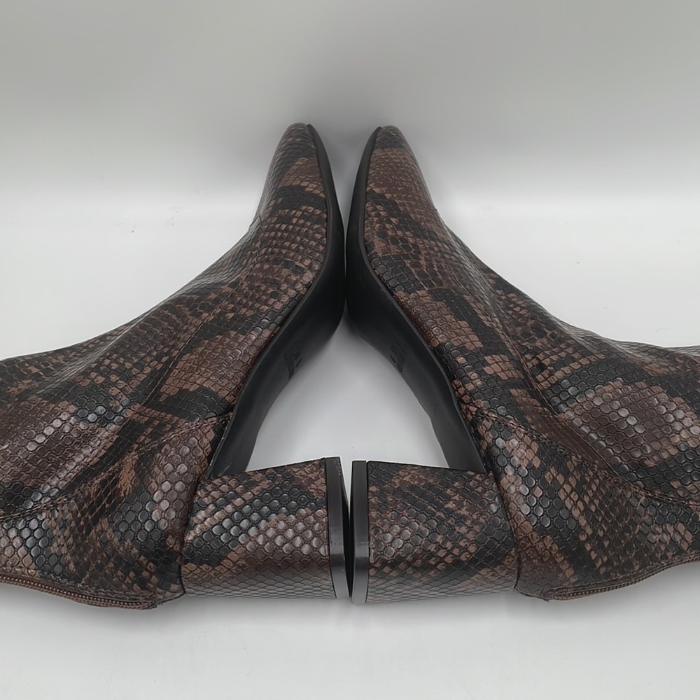 Primark Snakeskin Print Chunky/Block Heel Boots - image 5